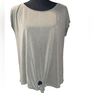 Green envelope blouse size L